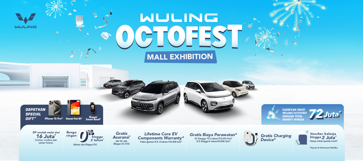 Image Pameran Wuling Octofest Big Mall Exhibition 2024