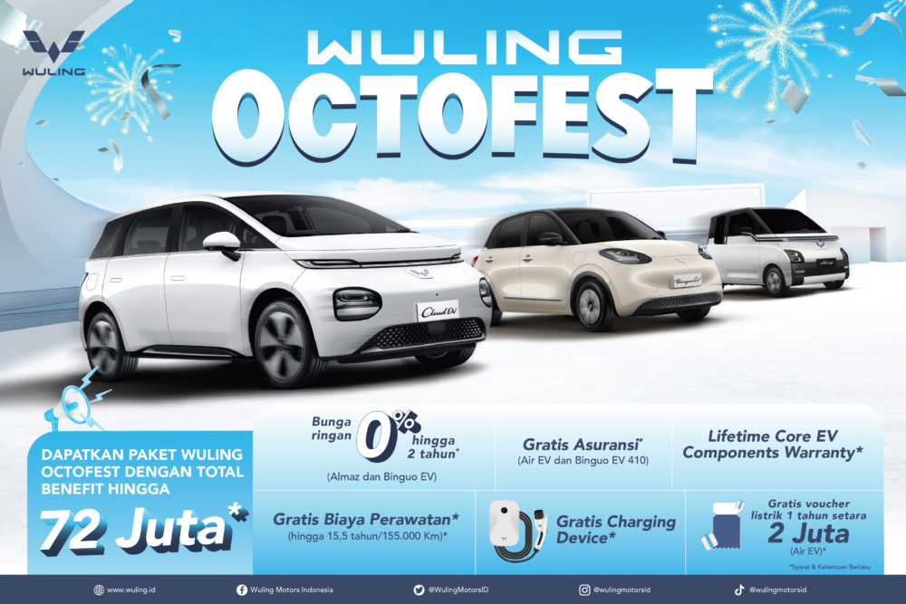 Dalam program Octofest Wuling EV ABC Stories juga mendapatkan program Worry free bersama Wuling EV 1000x667