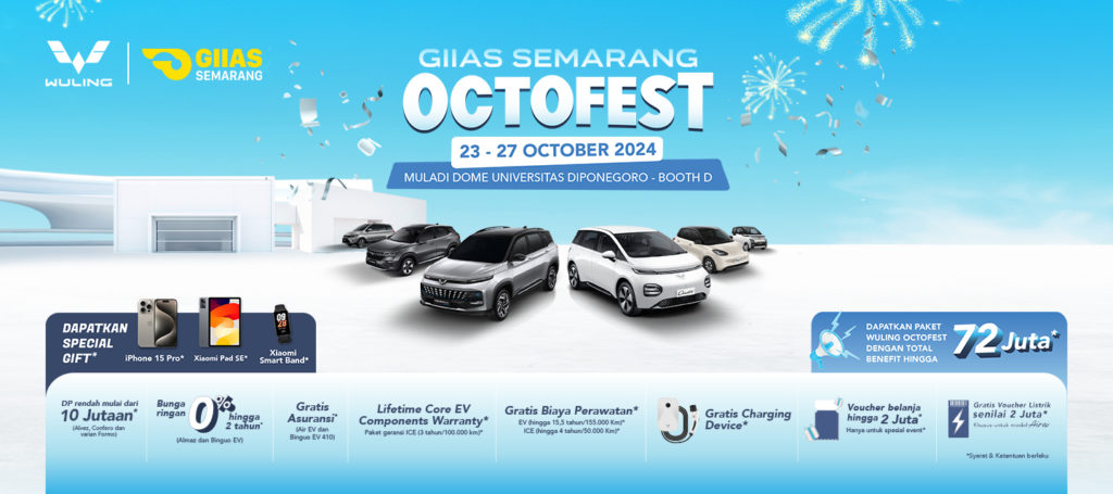 Wuling Octofest Ramaikan GIIAS Semarang 2024