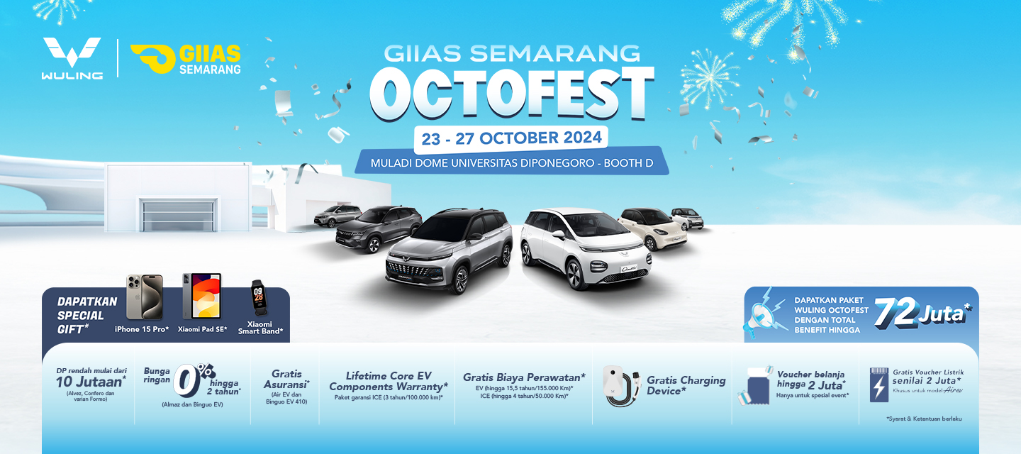 Wuling Octofest Ramaikan GIIAS Semarang 2024