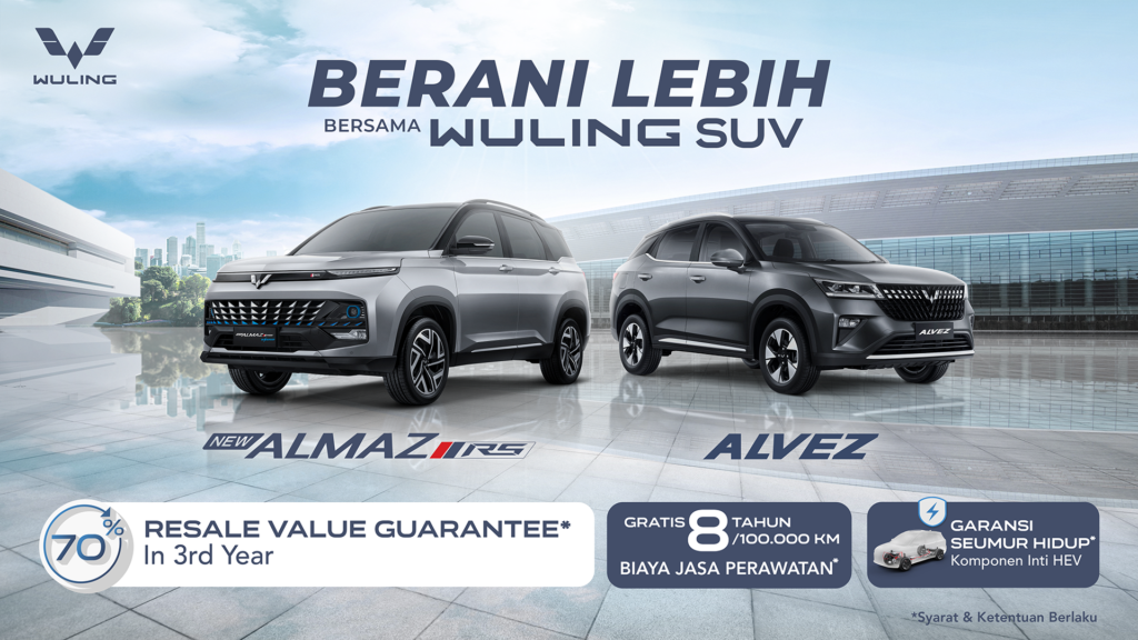 Image Wuling Memperkenalkan Program “Berani Lebih Bersama Wuling SUV” untuk New Almaz RS dan Alvezr