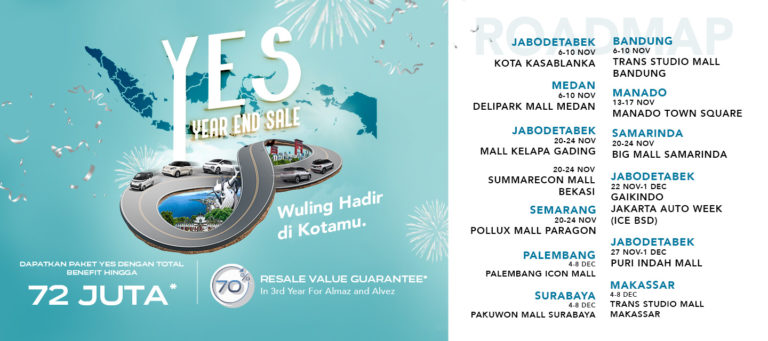 Image Datang dan Ramaikan Pameran Wuling Year End Sale di Kota Anda!