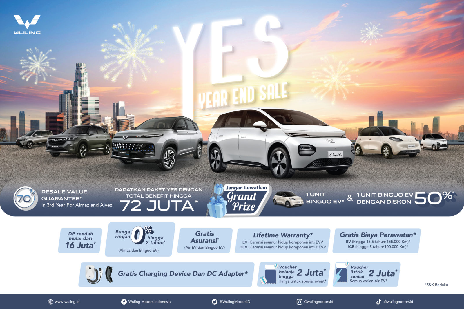 Image Wuling Presents Exciting Offers with ‘Year End Sale’ Promotions Throughout December