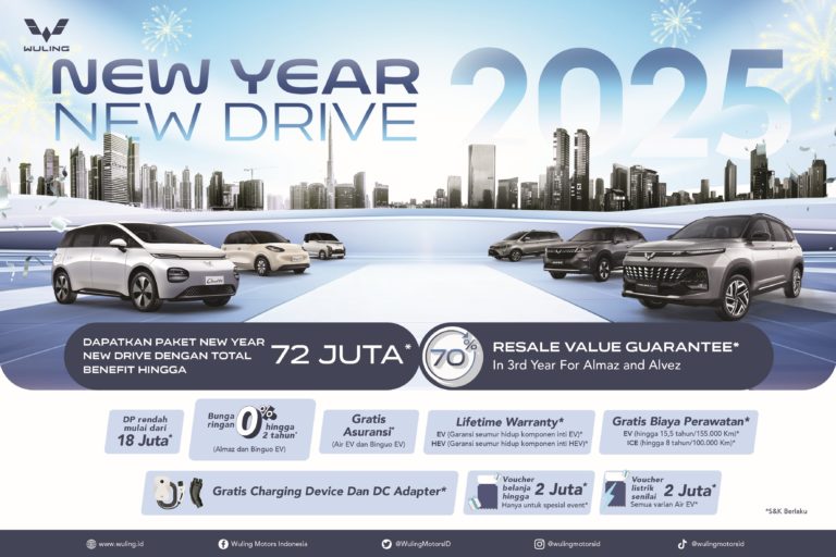 Image Wuling ‘New Year, New Drive’ Welcomes the New Year with Various Attractive Promos for Consumers r