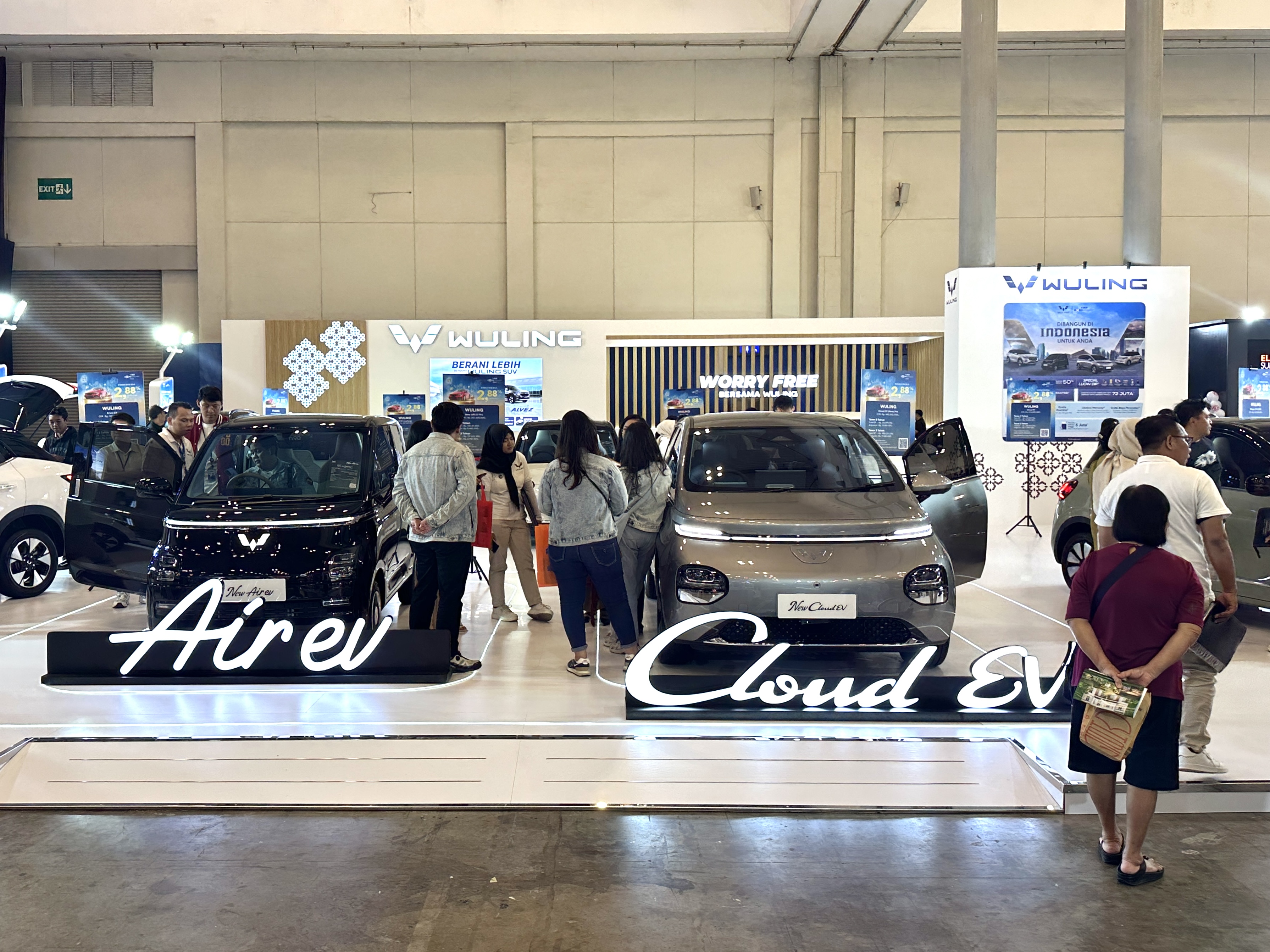 Image Wuling Showcases New Air ev, New Cloud EV, and Exciting Promotions at BCA Expoversary