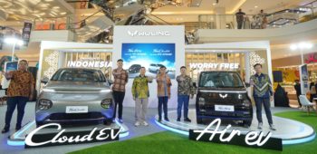 Image Wuling Holds an Exhibition in Semarang to Launch the New Air ev and New Cloud EV