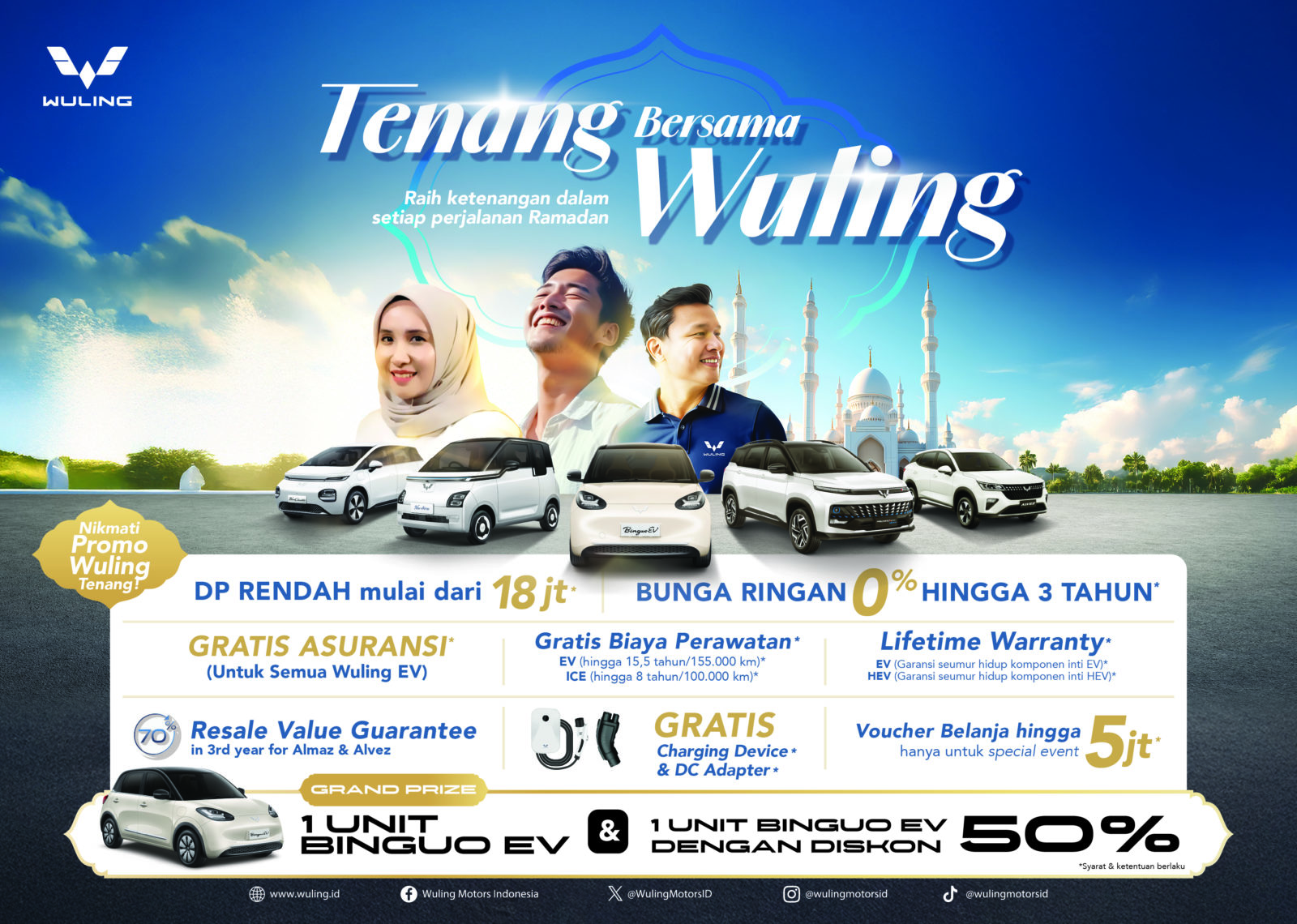 Image “Tenang Bersama Wuling” Program Brings Comfort to Every Ramadan Journey