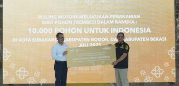 Image Program “10.000 Pohon Untuk Indonesia” Telah Selesai Bersamaan Perayaan HUT Wuling ke 8 Tahun
