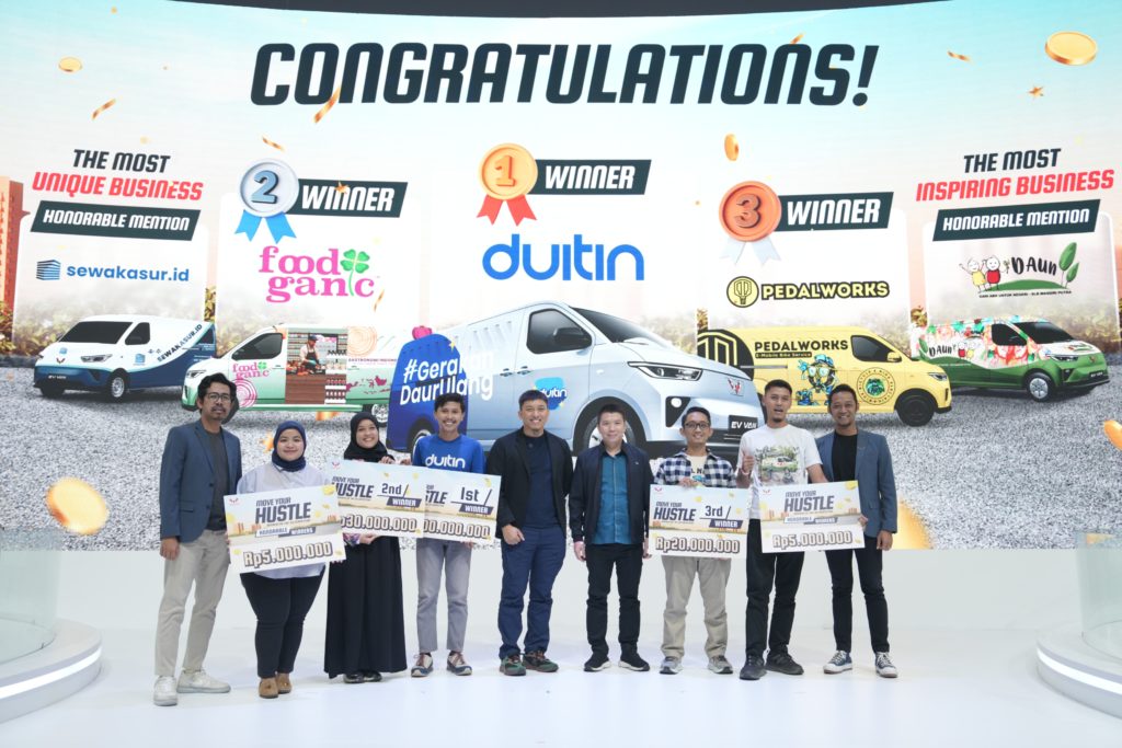 Image Wuling Umumkan Pemenang Kompetisi “Move Your Hustle” Bersama Mitra EV di GIIAS 2025r