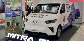 Image Wuling Mitra EV Ambulans Go Green Berpartisipasi dalam Pameran EDRR Indonesia 2025