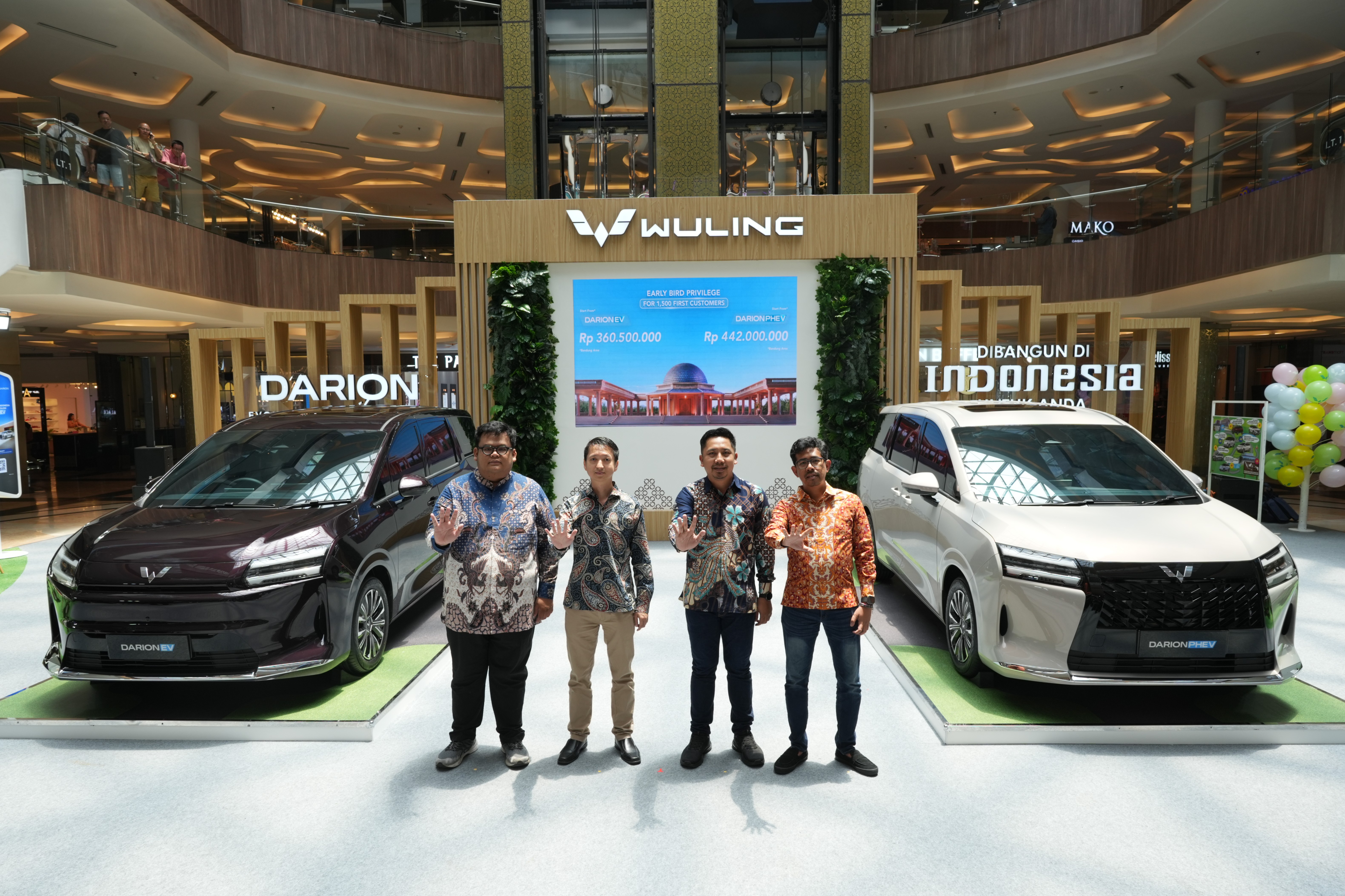 Image Wuling Darion, Indonesia’s First MPV with EV and PHEV Technology Officially Introduced in Bandung