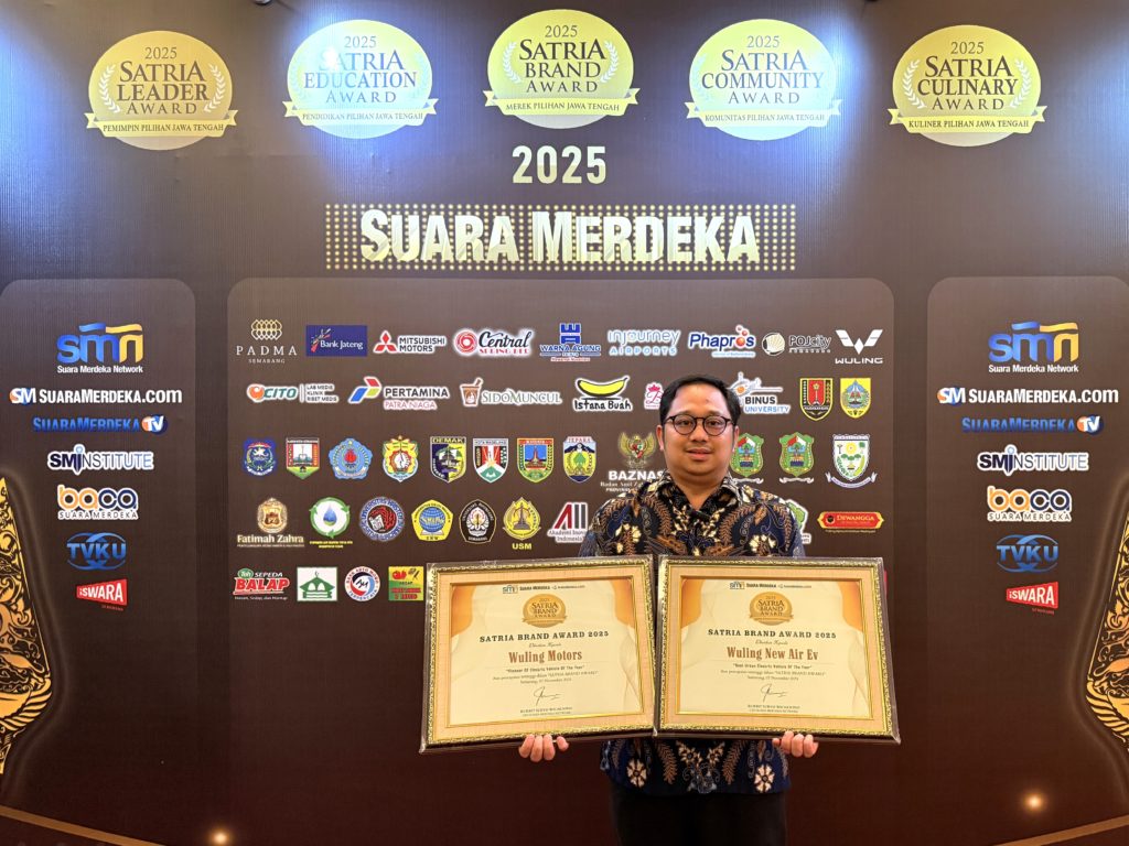 Wuling Mendapat Dua Penghargaan Bergengsi dalam Ajang Satria Brand Award (SBA) 2025