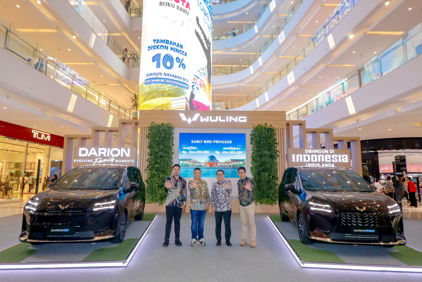 Image Wuling Meniagakan Darion ‘Evolving Family Moments’ di Medan, Tersedia Pilihan EV dan PHEV