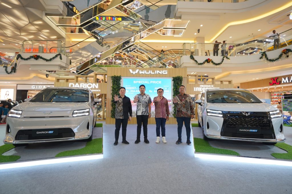 Image Wuling Darion Introduced in Semarang, Strengthening the Presence of EV & PHEV MPVs in Central Javar