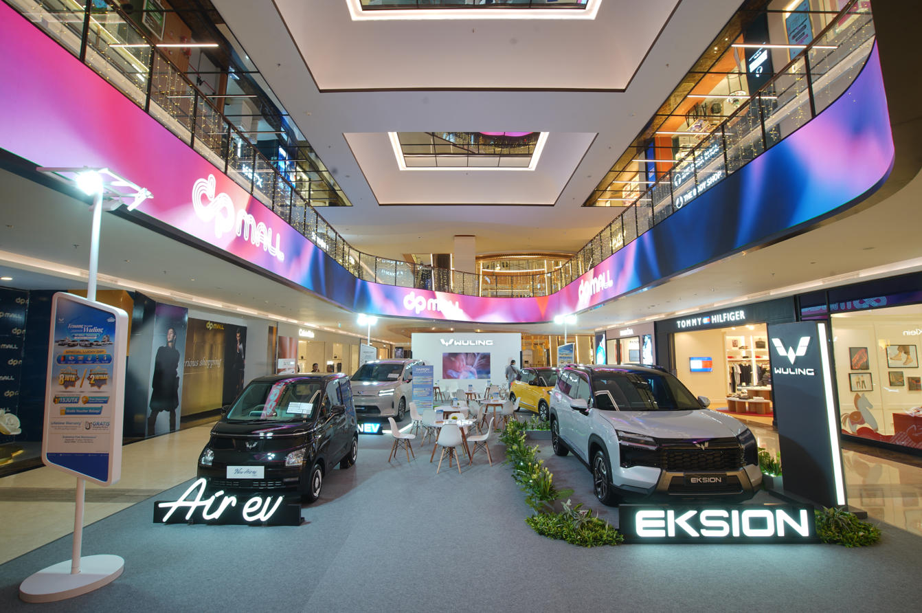 Image Wuling Hadirkan Pameran Mal ‘Tenang Bersama Wuling’ di DP Mall Semarang