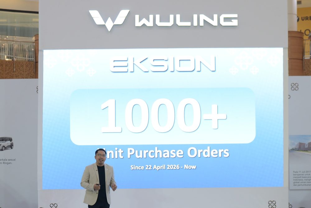 Wuling Eksion telah membukukan lebih dari 1.000 pemesanan sejak diperkenalkan secara nasional 1000x668