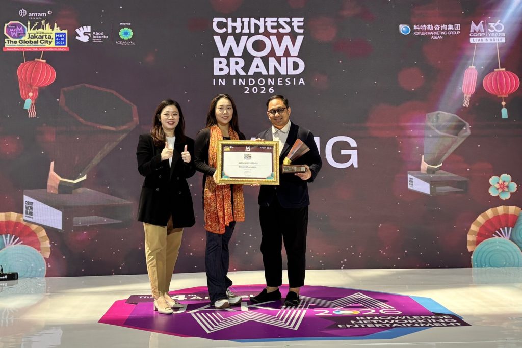 Image Wuling Raih Penghargaan Chinese WOW Brand in Indonesia Dalam Jakarta Marketing Week 2026r