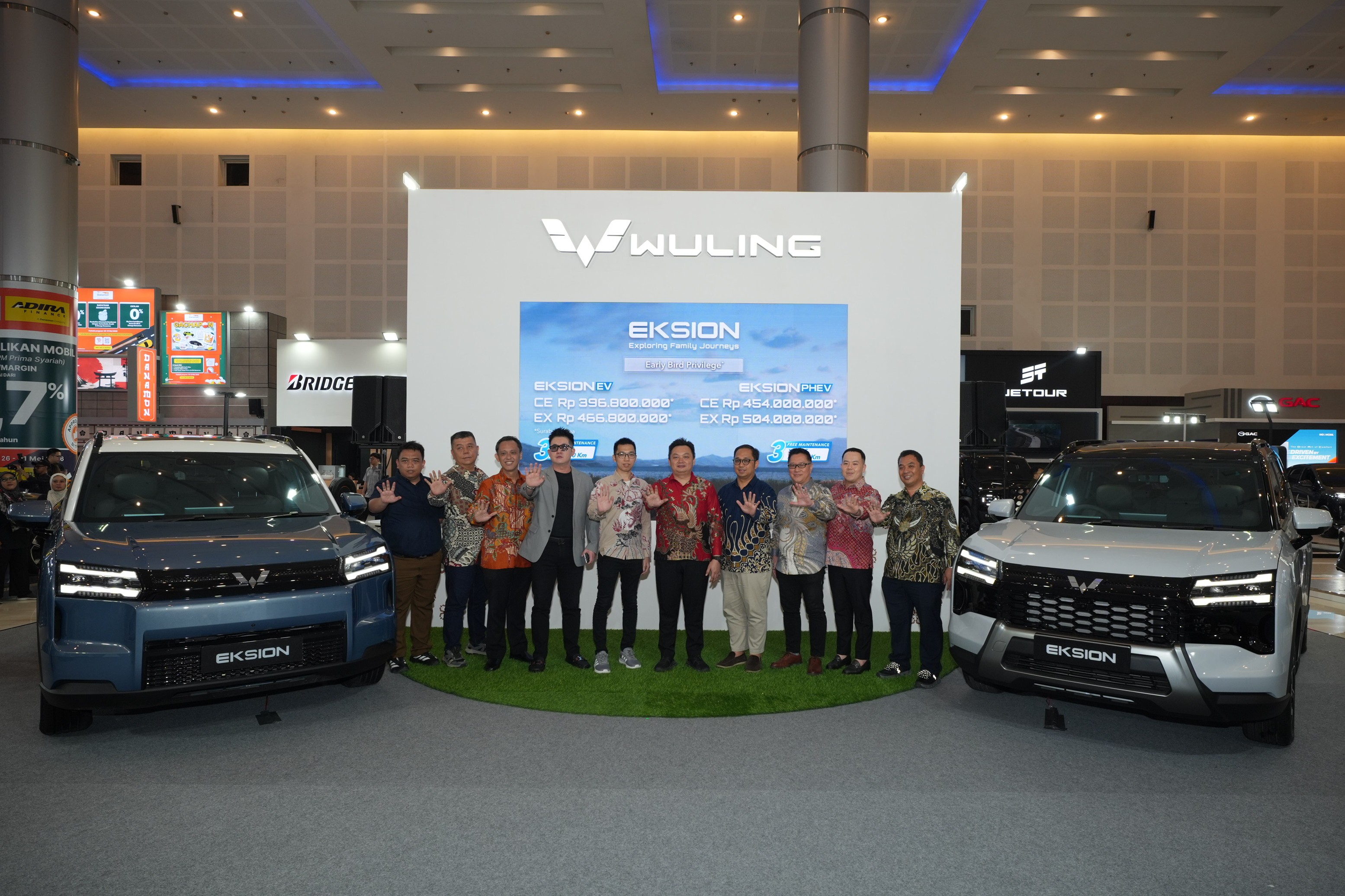 Image Wuling Eksion ‘Exploring Family Journeys’ Resmi Diperkenalkan di Ajang IIMS Surabaya 2026