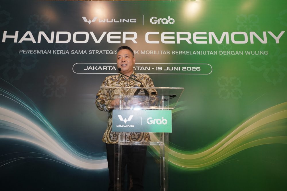 Wuling berharap kolaborasi ini dapat menjadi peluang kerja sama dalam menghadirkan solusi mobilitas yang inovatif memberikan manfaat bagi mitra pengemudi Grab maupun masyarakat serta mendukung perkem 1000x667