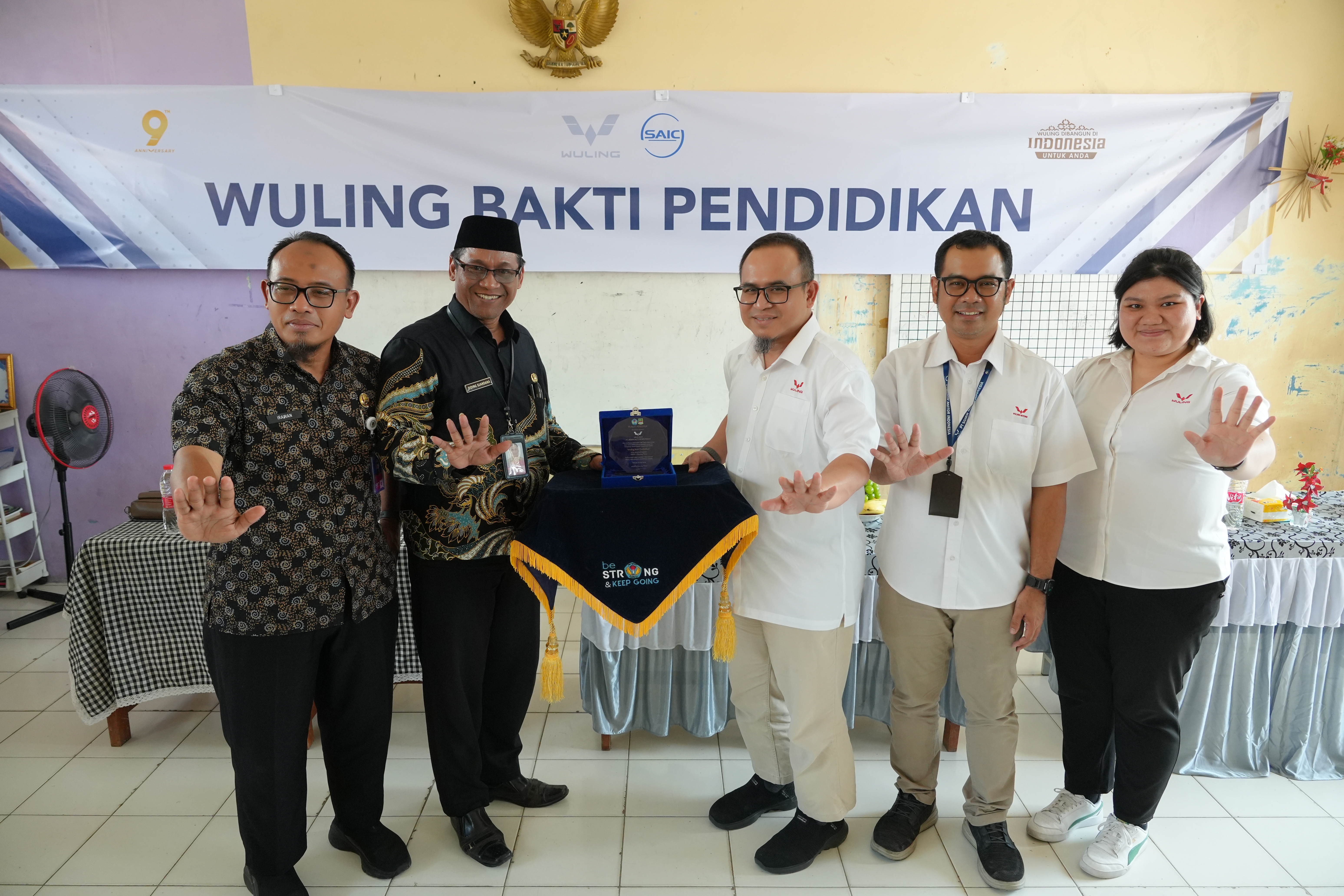 Image Wuling Memperingati Hari Anak Nasional Dengan Menggelar Program CSR Bakti Pendidikan