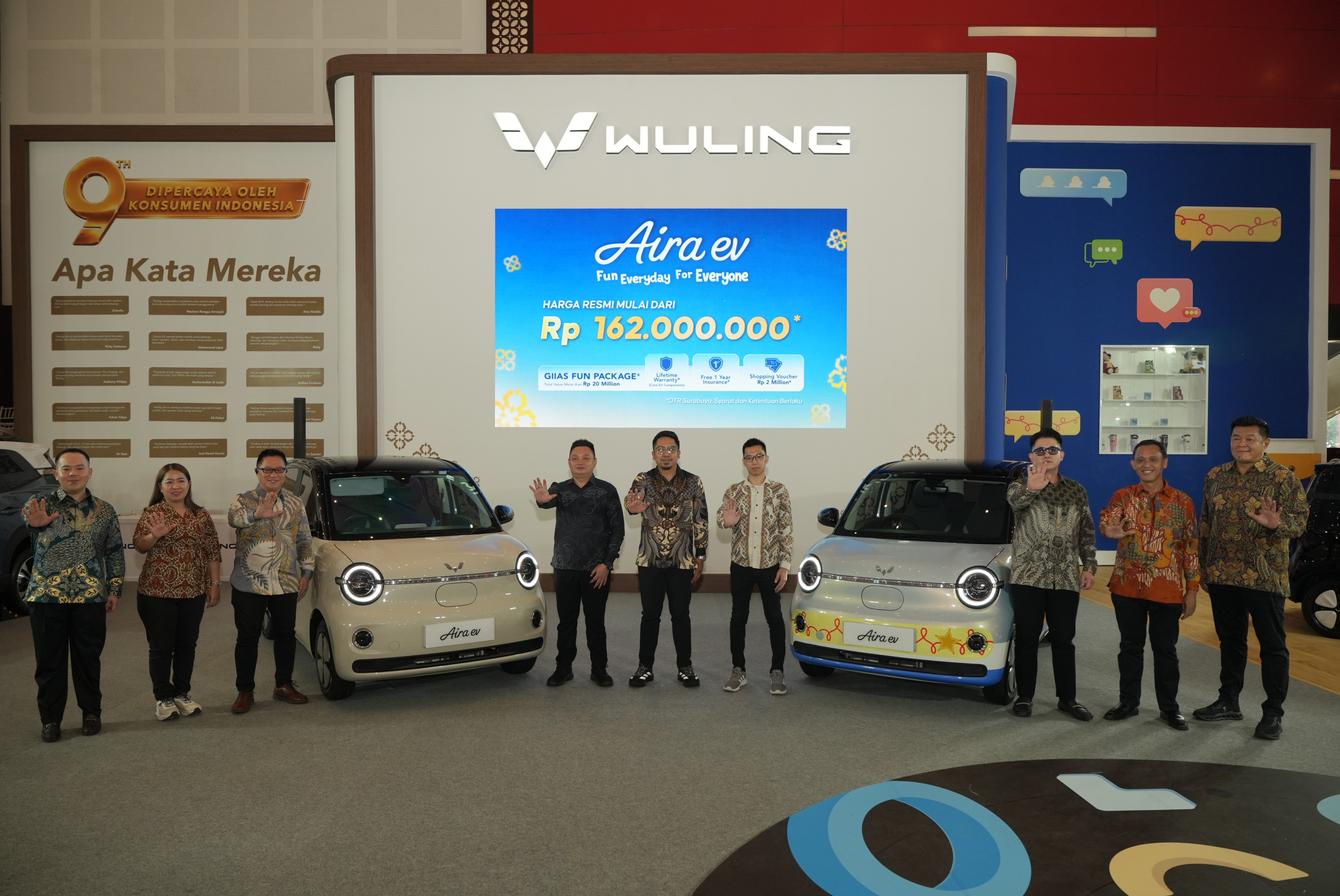 Image Wuling Berpartisipasi di GIIAS Surabaya dan Luncurkan Aira ev ‘Fun Everyday, For Everyone’