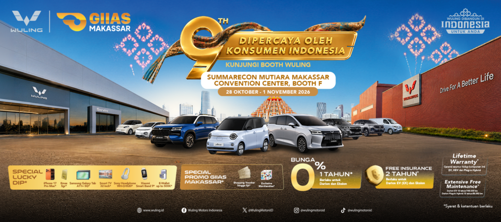 Wuling Hadir di GIIAS Makassar 2026