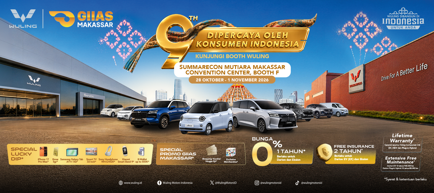 Wuling Hadir di GIIAS Makassar 2026