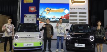 Image Wuling Menghadirkan Aira ev, Darion, dan Eksion dalam ajang GIIAS Makassar 2026