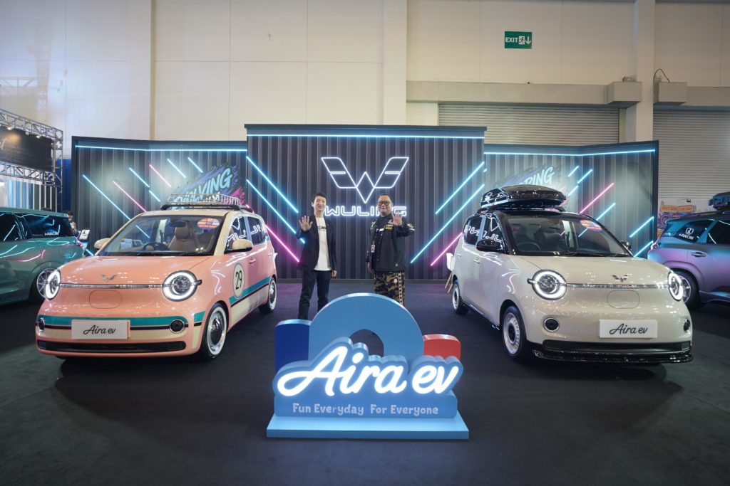 Wuling Tampilkan Personalisasi Darion, Eksion, dan Aira ev di IMX 2026