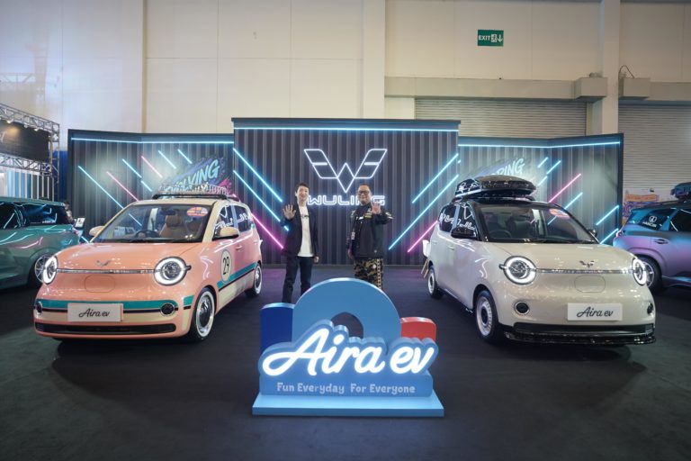 Image Wuling Tampilkan Personalisasi Darion, Eksion, dan Aira ev di IMX 2026r